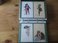 Ansichtskarten gute Sammlung Motiv Frauen guter Nachlass ca. 141 Ak oft Jugendstil