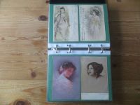 Ansichtskarten gute Sammlung Motiv Frauen guter Nachlass ca. 141 Ak oft Jugendstil