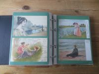 Ansichtskarten gute Sammlung Motiv Frauen guter Nachlass ca. 141 Ak oft Jugendstil