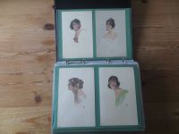 Ansichtskarten gute Sammlung Motiv Frauen guter Nachlass ca. 141 Ak oft Jugendstil