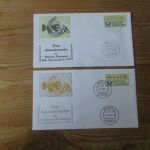 Bund Sammlung ATM Automatenmarken auf Brief FDC 14 Stück 1981 Ersttag und zwar