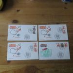 Bund Sammlung Unfallverhütung 15 Briefe Zusammendrucke FDC incl. Heftchenblatt