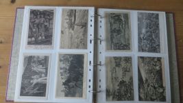 Militaria Weltkrieg gute Ansichtskarten Sammlung 204 Stck einige handgemalt dabei