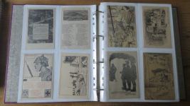 Militaria Weltkrieg gute Ansichtskarten Sammlung 204 Stck einige handgemalt dabei
