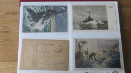 Militaria Krieg Patriotik gute Ansichtskarten Sammlung von 144 Stck viel Marine
