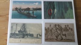 Militaria Krieg Patriotik gute Ansichtskarten Sammlung von 144 Stck viel Marine