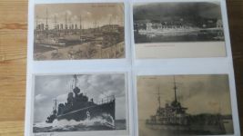 Militaria Krieg Patriotik gute Ansichtskarten Sammlung von 144 Stck viel Marine