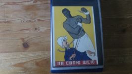 Rußland sehr seltene Sammlung Propaganda Karten gesamt 98 Stück im Briefe