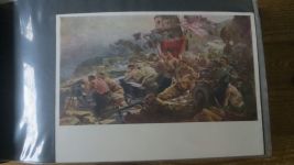 Rußland sehr seltene Sammlung Propaganda Karten gesamt 98 Stück im Briefe