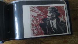 Rußland sehr seltene Sammlung Propaganda Karten gesamt 98 Stück im Briefe