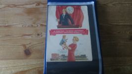 Rußland sehr seltene Sammlung Propaganda Karten gesamt 98 Stück im Briefe