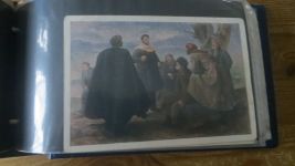 Rußland sehr seltene Sammlung Propaganda Karten gesamt 98 Stück im Briefe