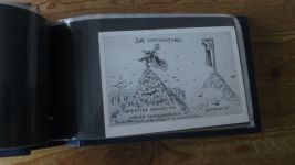 Rußland sehr seltene Sammlung Propaganda Karten gesamt 98 Stück im Briefe