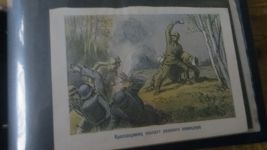 Rußland sehr seltene Sammlung Propaganda Karten gesamt 98 Stück im Briefe