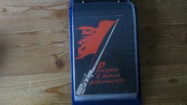 Rußland sehr seltene Sammlung Propaganda Karten gesamt 98 Stück im Briefe