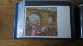 Rußland sehr seltene Sammlung Propaganda Karten gesamt 98 Stück im Briefe