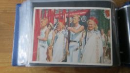 Rußland sehr seltene Sammlung Propaganda Karten gesamt 98 Stück im Briefe