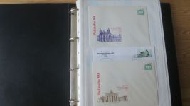 DDR Ganzsachen Sammlung aus Nachlass gesamt 226 meist wohl Privatganzsachen oder