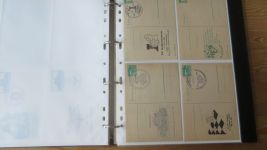 DDR Ganzsachen Sammlung aus Nachlass gesamt 226 meist wohl Privatganzsachen oder