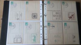 DDR Ganzsachen Sammlung aus Nachlass gesamt 226 meist wohl Privatganzsachen oder