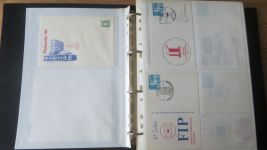 DDR Ganzsachen Sammlung aus Nachlass gesamt 226 meist wohl Privatganzsachen oder