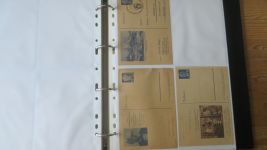 DDR Ganzsachen Sammlung aus Nachlass gesamt 226 meist wohl Privatganzsachen oder