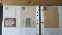 DDR Ganzsachen Sammlung aus Nachlass gesamt 226 meist wohl Privatganzsachen oder