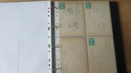 DDR Ganzsachen Sammlung aus Nachlass gesamt 226 meist wohl Privatganzsachen oder