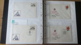 DDR Ganzsachen Sammlung aus Nachlass gesamt 226 meist wohl Privatganzsachen oder