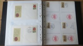 DDR Ganzsachen Sammlung aus Nachlass gesamt 226 meist wohl Privatganzsachen oder