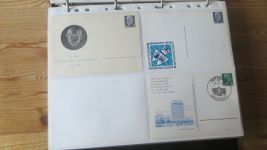 DDR Ganzsachen Sammlung aus Nachlass gesamt 226 meist wohl Privatganzsachen oder