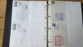 DDR Ganzsachen Sammlung aus Nachlass gesamt 226 meist wohl Privatganzsachen oder