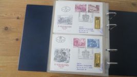 FDC Sammlung Bund Berlin Österreich 4 gute Safe Alben 60-80er NP Zubehör 221,00