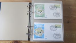 FDC Sammlung Bund Berlin Österreich 4 gute Safe Alben 60-80er NP Zubehör 221,00