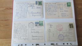 Stempel - Sammlung meist Deutsches Reich oder Bund mit besonderen Stempel 109 St