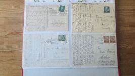 Stempel - Sammlung meist Deutsches Reich oder Bund mit besonderen Stempel 109 St