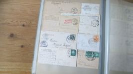Stempel Sammlung Deutsches Reich mit besonderen Stempeln 105 St a. Ansichtskarten