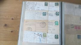 Stempel Sammlung Deutsches Reich mit besonderen Stempeln 105 St a. Ansichtskarten