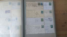 Stempel Sammlung Deutsches Reich mit besonderen Stempeln 105 St a. Ansichtskarten
