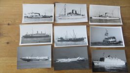 Fotos Schiffe Schiffsfotos meist Ansichtskartengröße aus Nachlass ca. 100 Stück