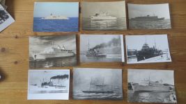 Fotos Schiffe Schiffsfotos meist Ansichtskartengröße aus Nachlass ca. 100 Stück