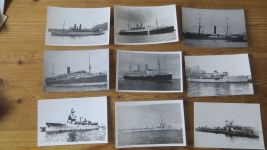 Fotos Schiffe Schiffsfotos meist Ansichtskartengröße aus Nachlass ca. 100 Stück