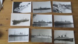 Fotos Schiffe Schiffsfotos meist Ansichtskartengröße aus Nachlass ca. 100 Stück