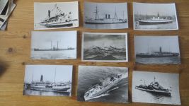 Fotos Schiffe Schiffsfotos meist Ansichtskartengröße aus Nachlass ca. 100 Stück
