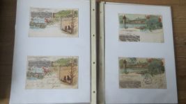 Nachlass Ansichtskarten gute Reklame Sammlung nur Lithos Schweiz Hoffmann Stärke