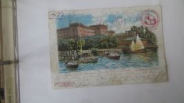 Nachlass Ansichtskarten gute Reklame Sammlung nur Lithos Hoffmann Stärke 92 Stck