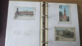 Nachlass Ansichtskarten gute Reklame Sammlung nur Lithos Hoffmann Stärke 92 Stck