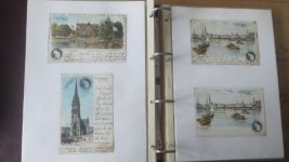 Nachlass Ansichtskarten gute Reklame Sammlung nur Lithos Hoffmann Stärke 92 Stck