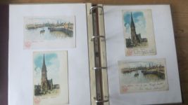 Nachlass Ansichtskarten gute Reklame Sammlung nur Lithos Hoffmann Stärke 92 Stck