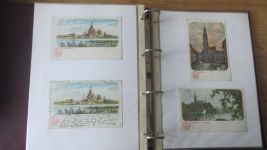 Nachlass Ansichtskarten gute Reklame Sammlung nur Lithos Hoffmann Stärke 92 Stck